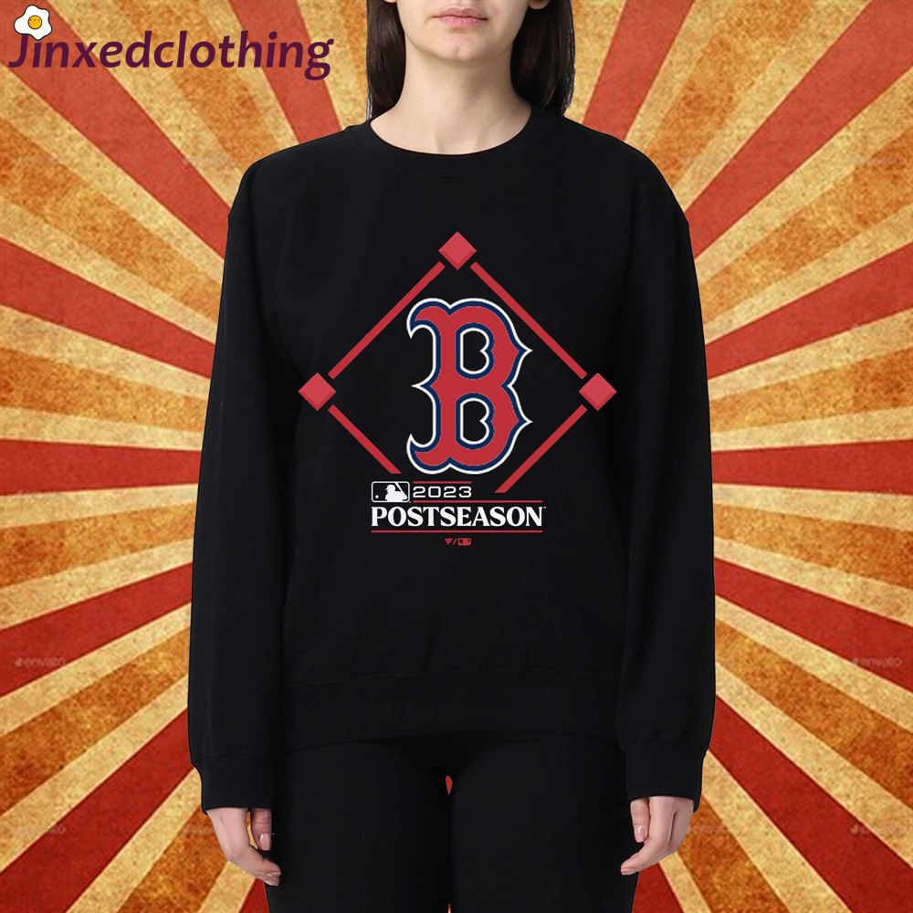 Official Boston Red Sox Fanatics Branded 2023 Postseason Around The Horn T-shirt 